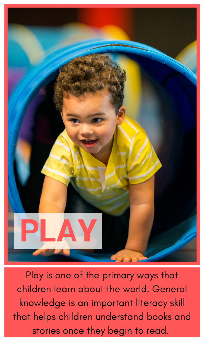 child playing in a tube