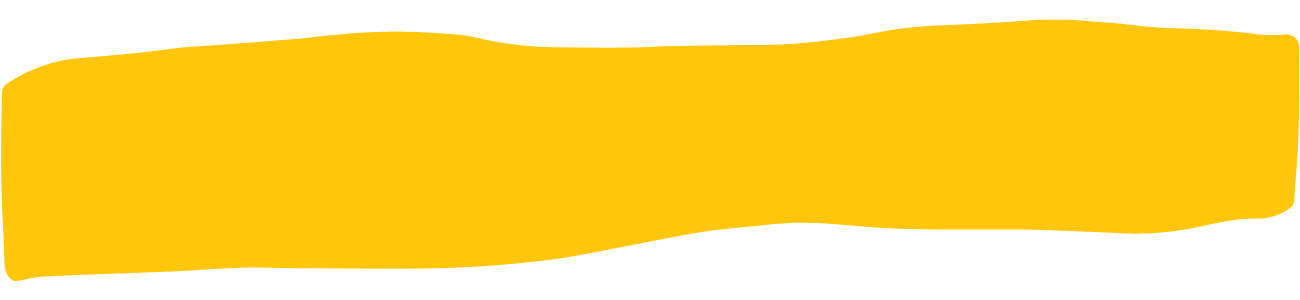 yellow paint brush smear