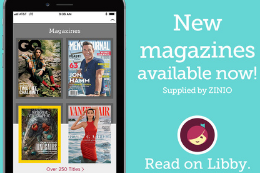 OverDrive Magazines - Access over 3,000 magazines from your mobile device or to read online.