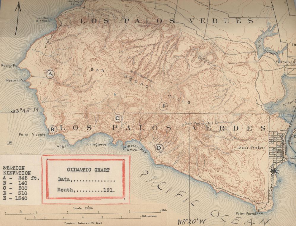 Historical Map of Palos Verdes