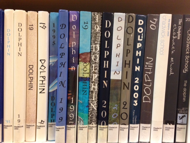 Photo of yearbooks