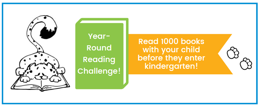 Year - Round Reading Challenge! Read 1000 Books with Your Child Before They Enter Kindergarten!