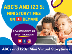 ABC's and 123's: Virtual Storytimes on Demand