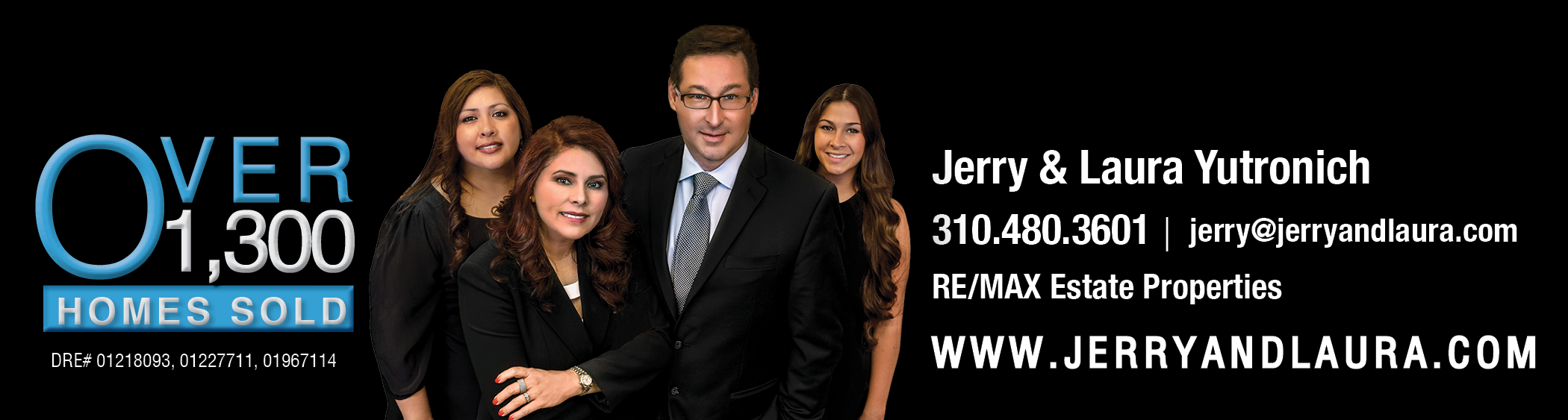 Jerry and Laura Yutronich REMAX logo