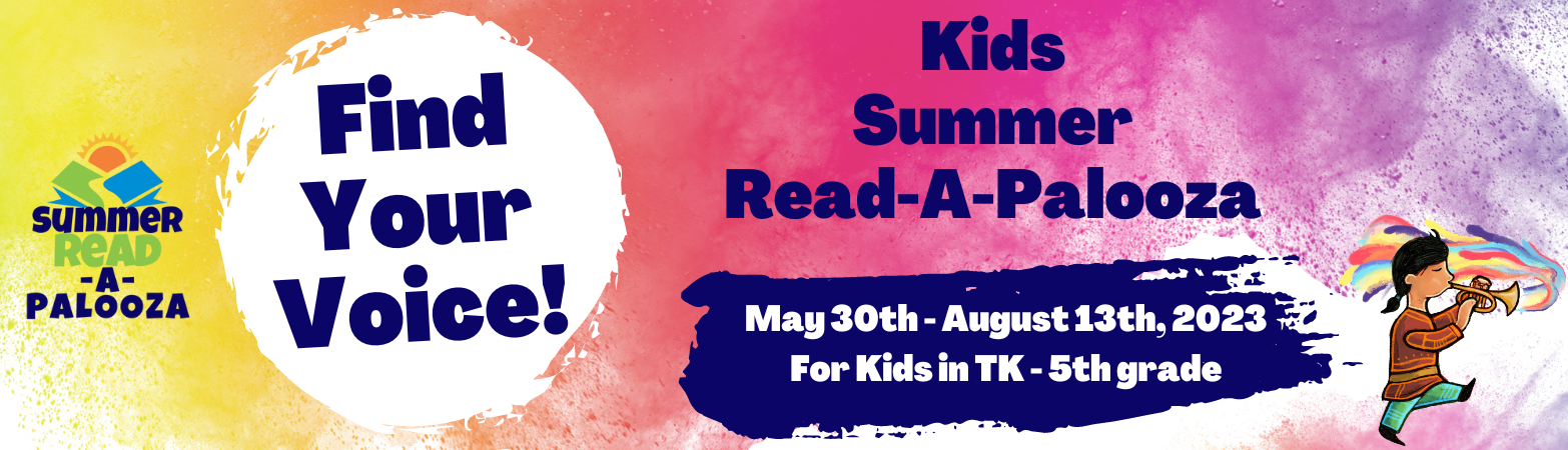2023 Kids Summer Read-A-Palooza 2023 Kids Summer Read-A-Palooza