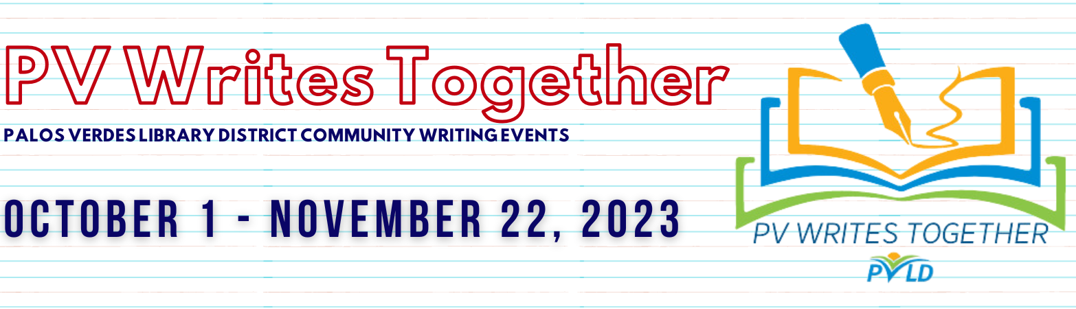 PV Writes Together October 1 - November 22, 2023 PV Writes Together October 1 - November 22, 2023