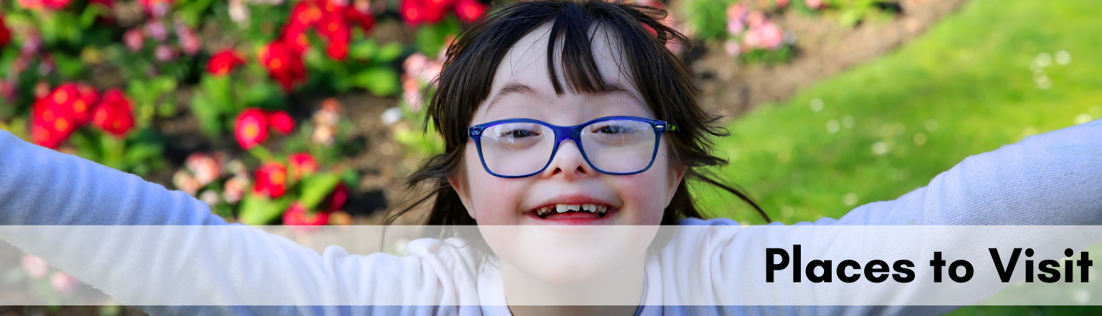 Little Girl Smiling with Arms Outstretched