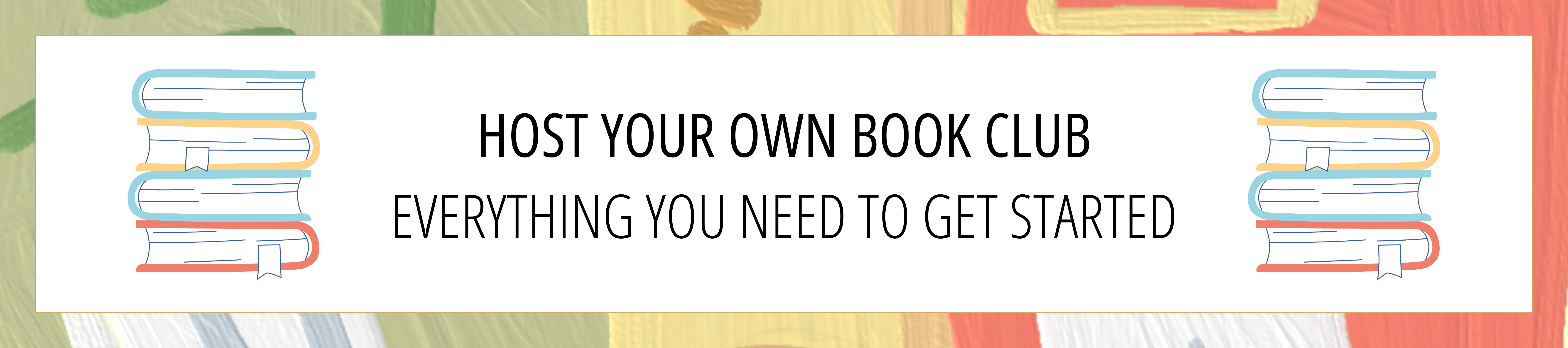 Host Your Own Book Club Slider