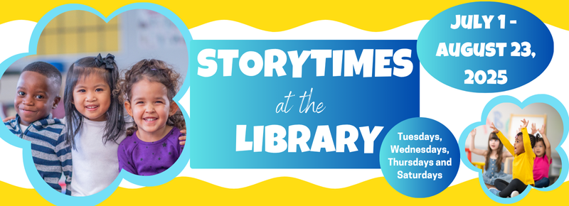 Storytimes at the Library