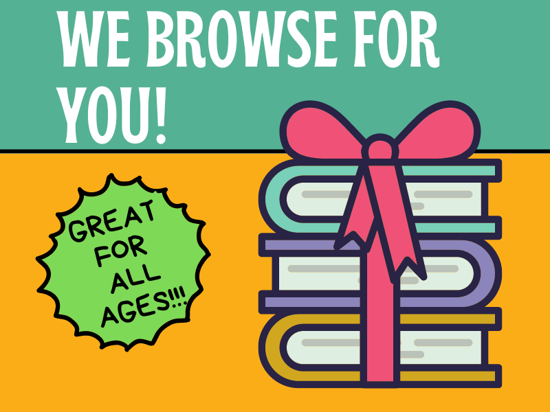 We Browse for You! Book Selection Service From Staff