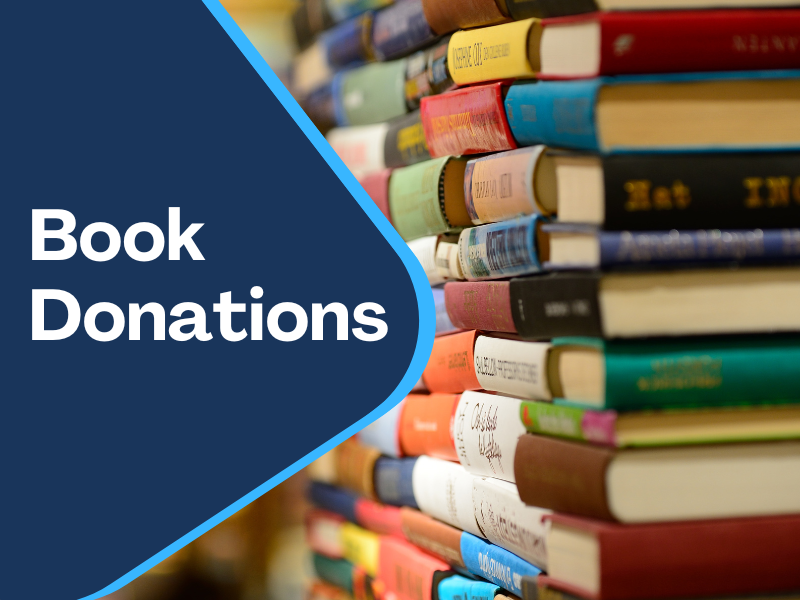 Donate Your Books at Any Library