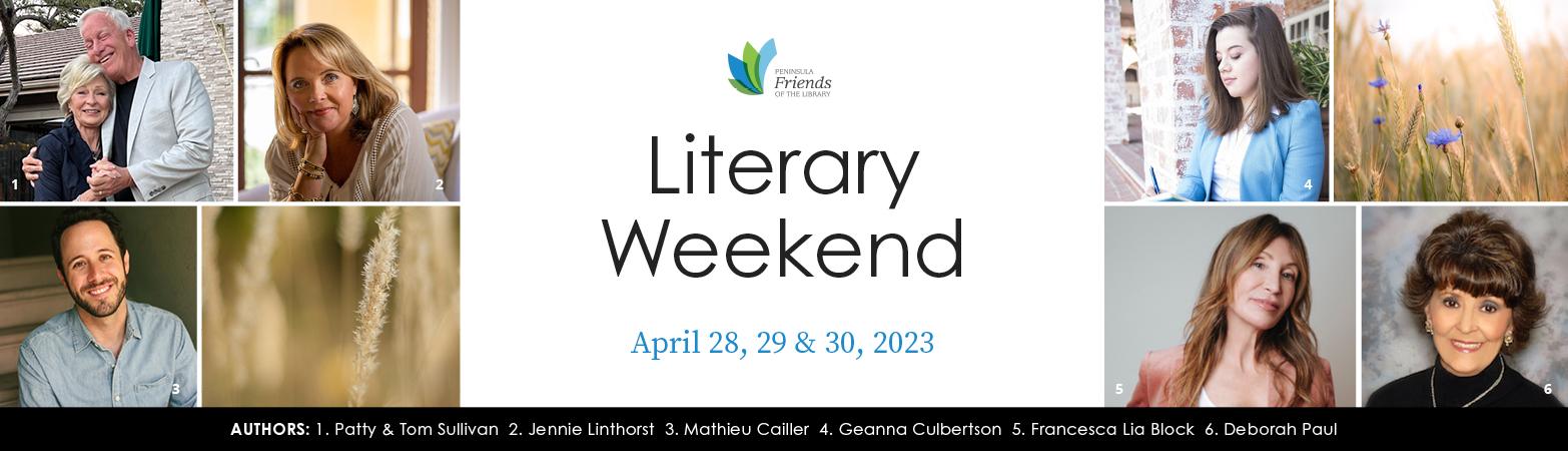 Literary Weekend Event - April 28, 29, and 30